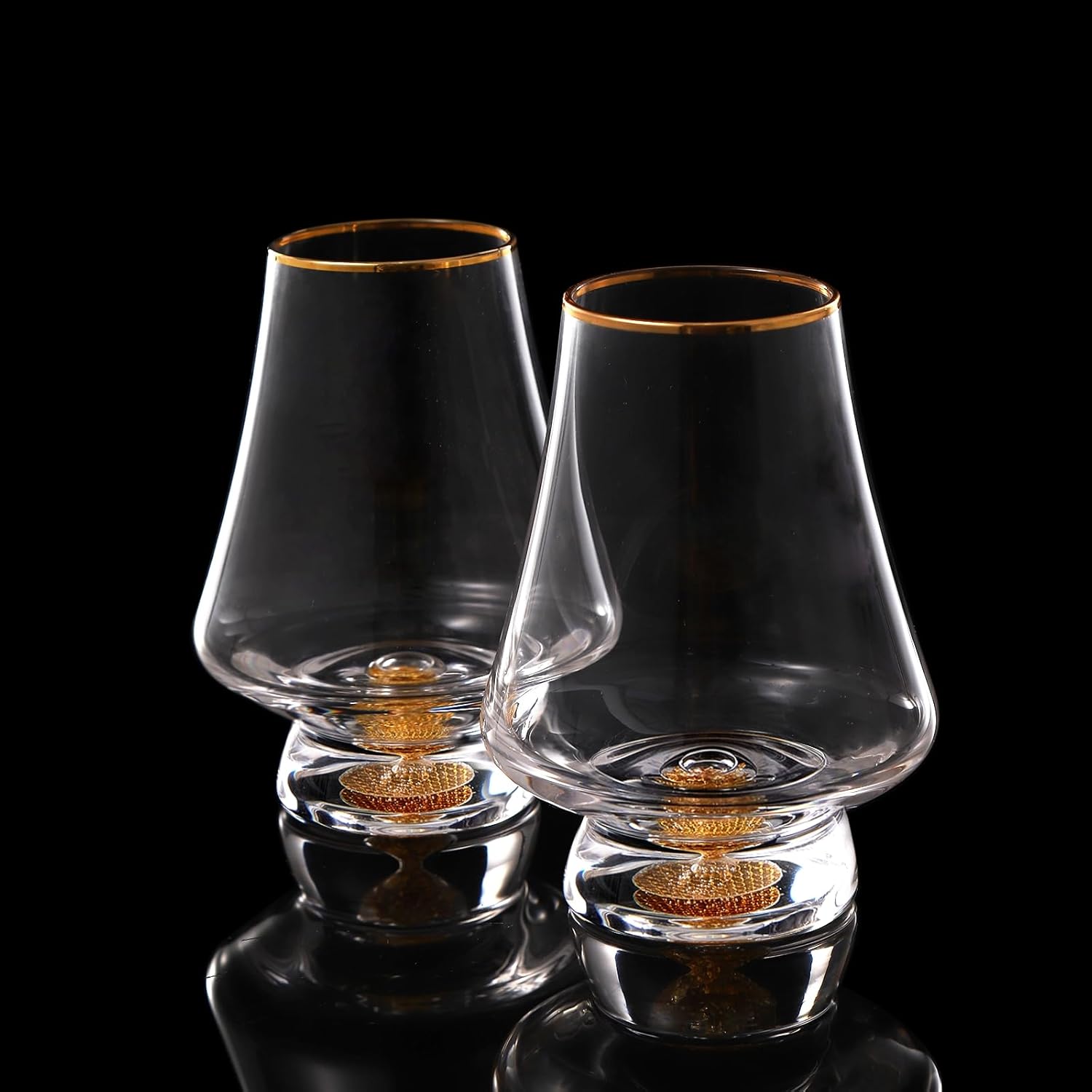 Verres à whisky en cristal avec or 24 carats Vendos85 - Mathon