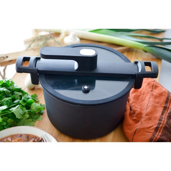 Cuiseur basse pression noir 6 L 24 cm Baumalu - Mathon - 3