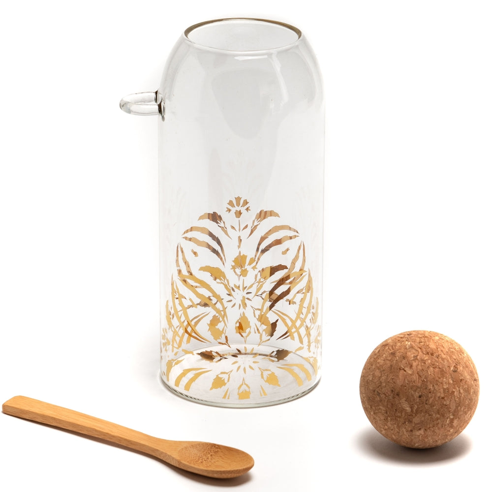 Pot de conservation avec cuillère Alix Amadeus - Mathon - 2