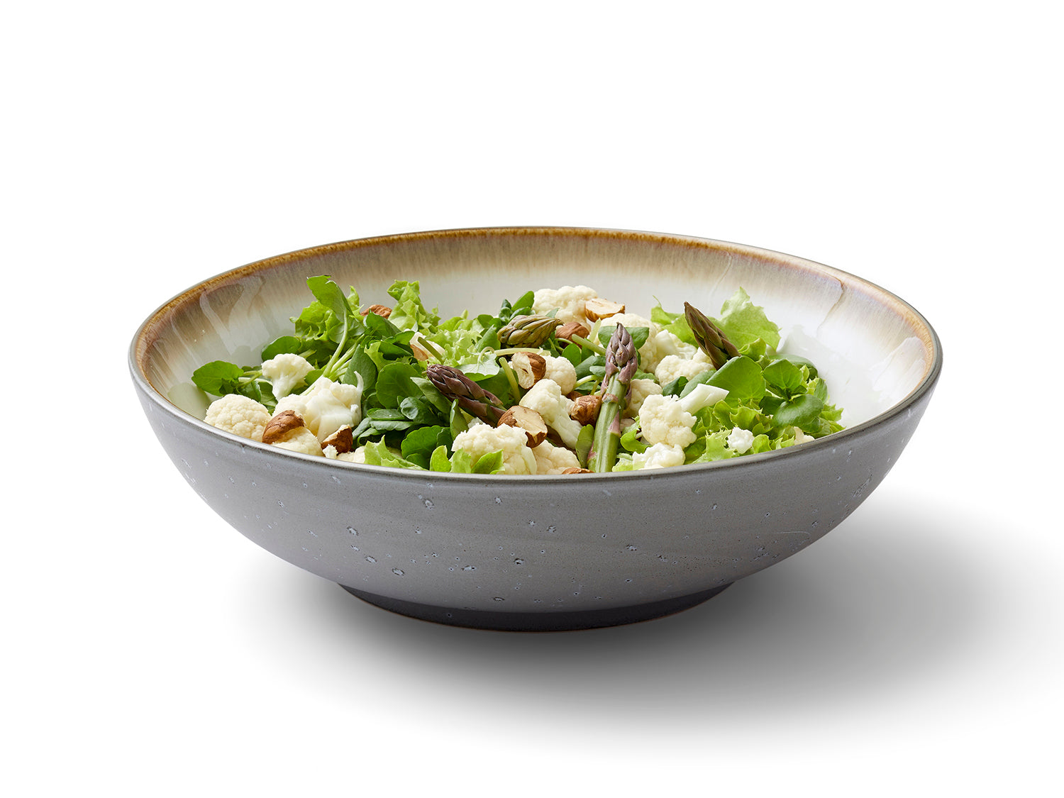 Saladier GASTRO en grès Gris/Crème Bitz - Mathon - 10