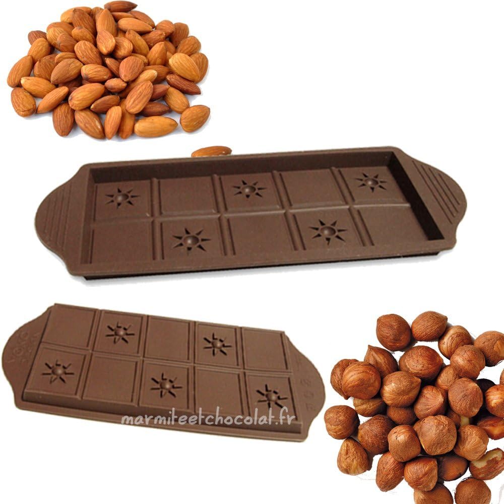 Moule à tablette de chocolat oeufs Eggy Yoko Design - Mathon