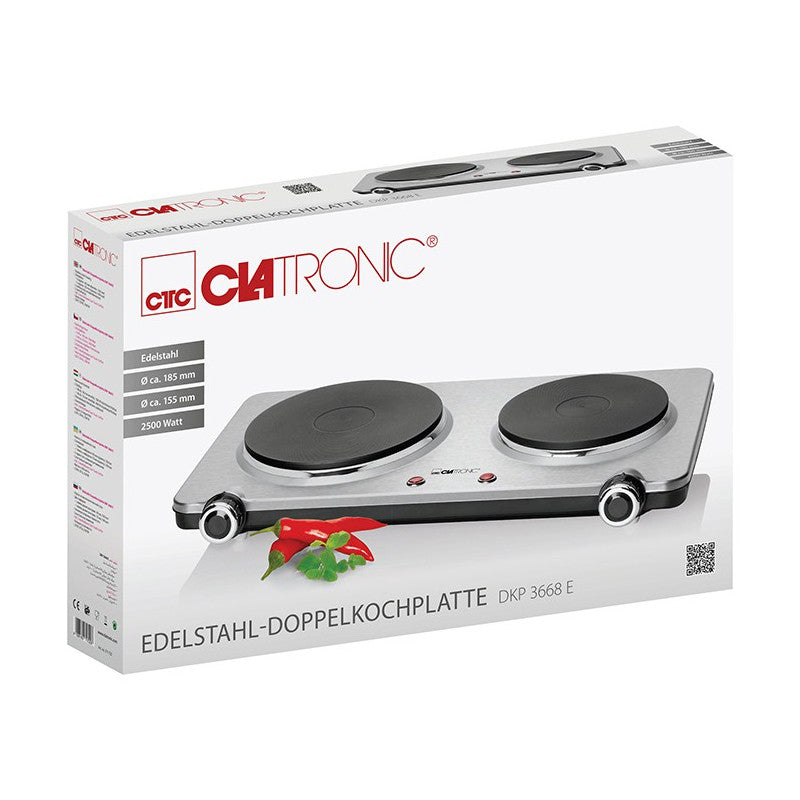 Double plaque de cuisson 2500W Clatronic DKP 3668 E Clatronic - Mathon - 6