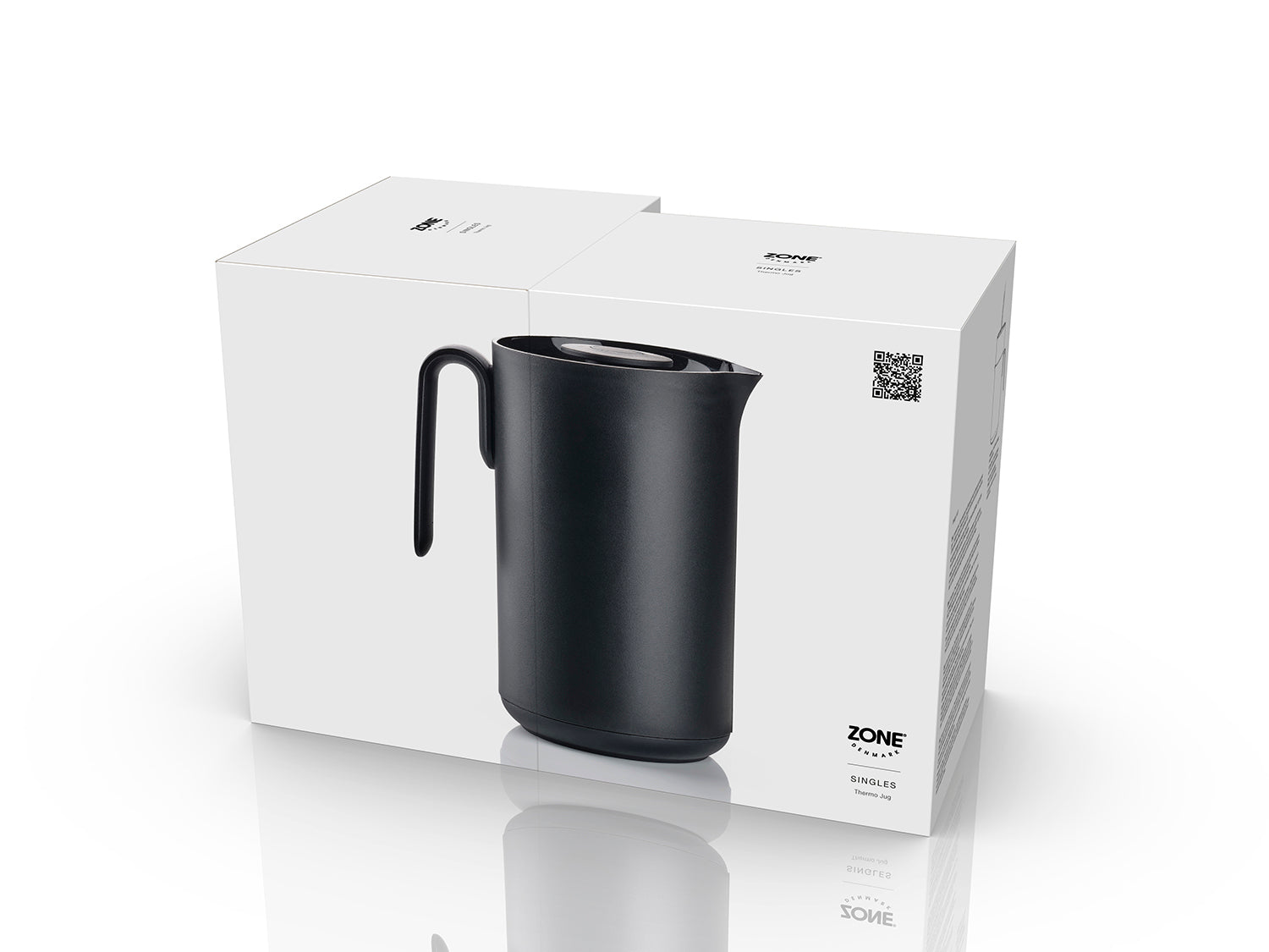 Thermos SINGLES en plastique et verre Noir Zone Denmark - Mathon - 4