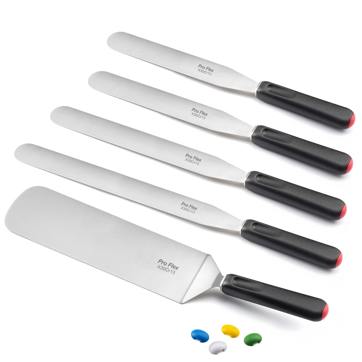 Pro Flex - Set 5 spatules de cuisson Sabatier Trompette - Mathon - 2