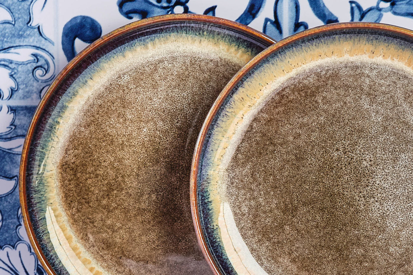 Lot de 18 set les essentiels en grès marron D Björn - Mathon - 5