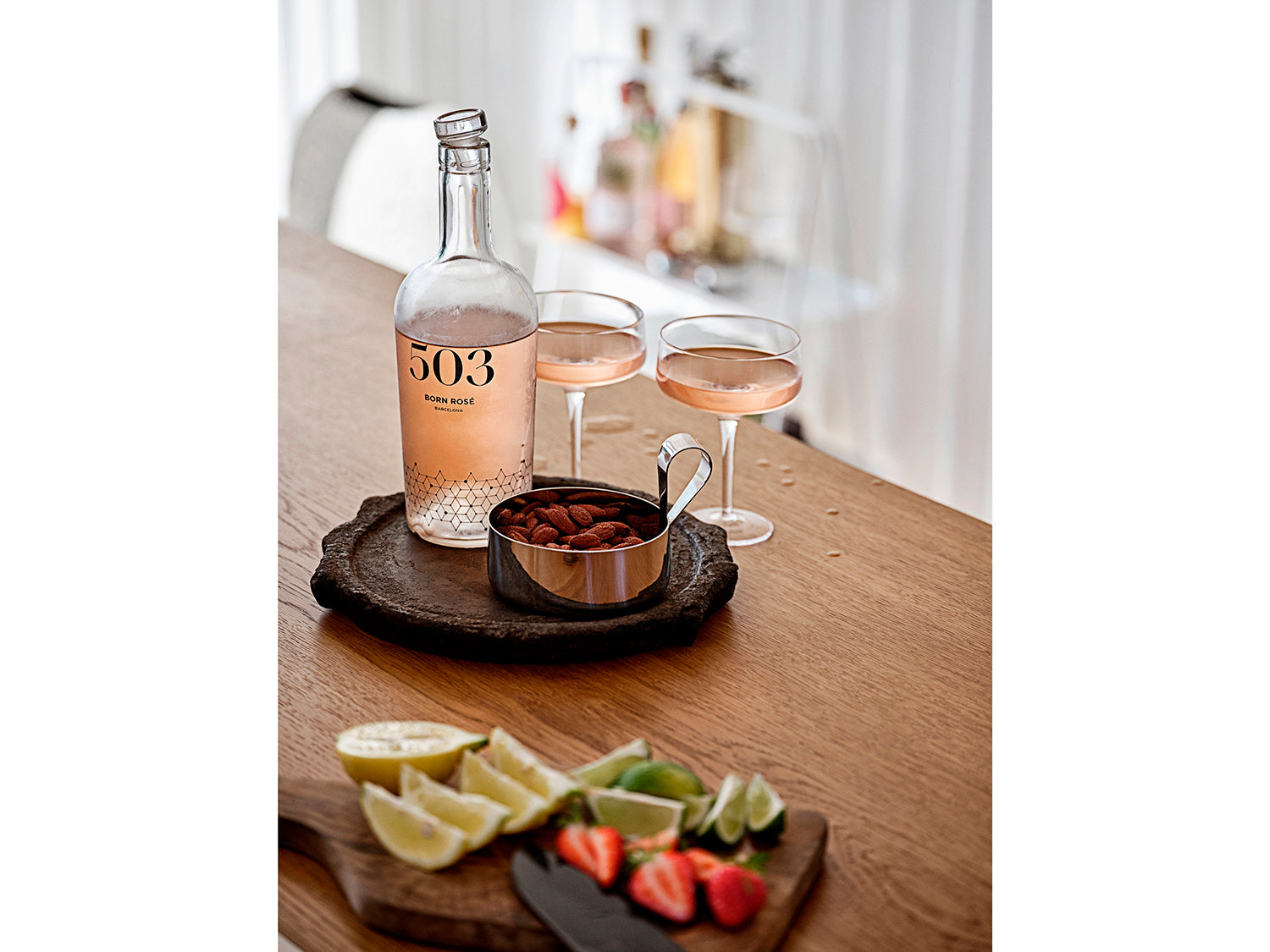 Bol apéritif avec cuillère ROCKS en acier inoxydable Acier poli Zone Denmark - Mathon - 2