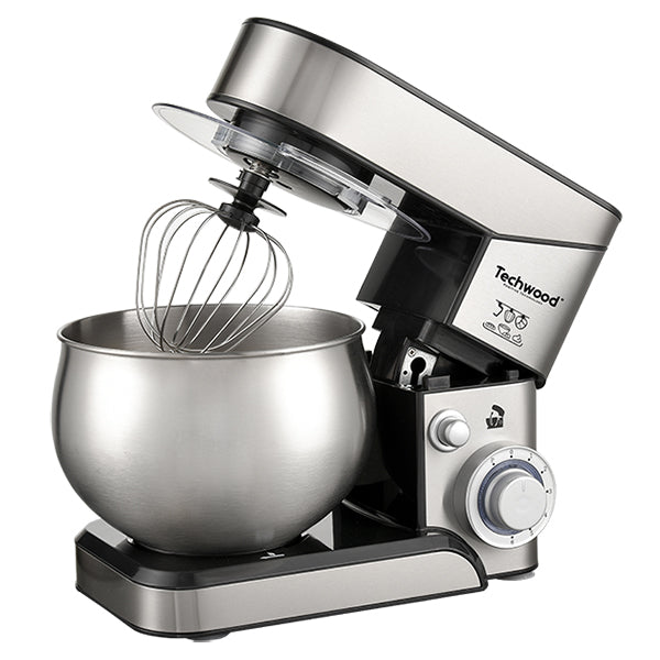 Robot pétrin 1000 W TRO-1050 argent Techwood - Mathon - 2