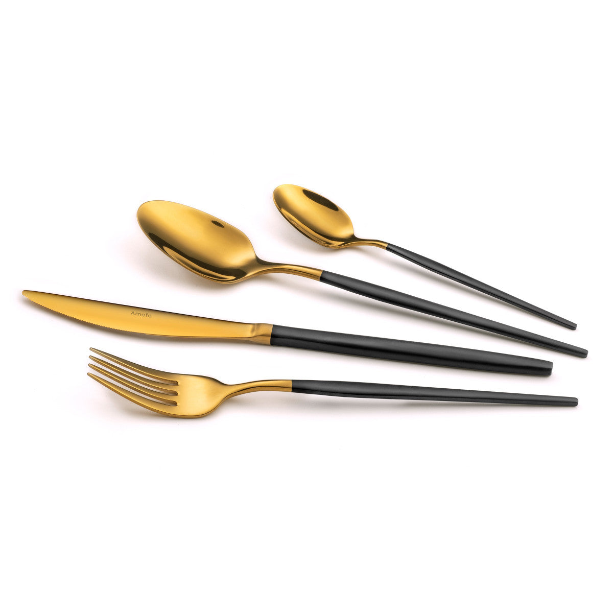 Soprano Or/Noir - Ménagère 24 pièces Amefa - Mathon - 2