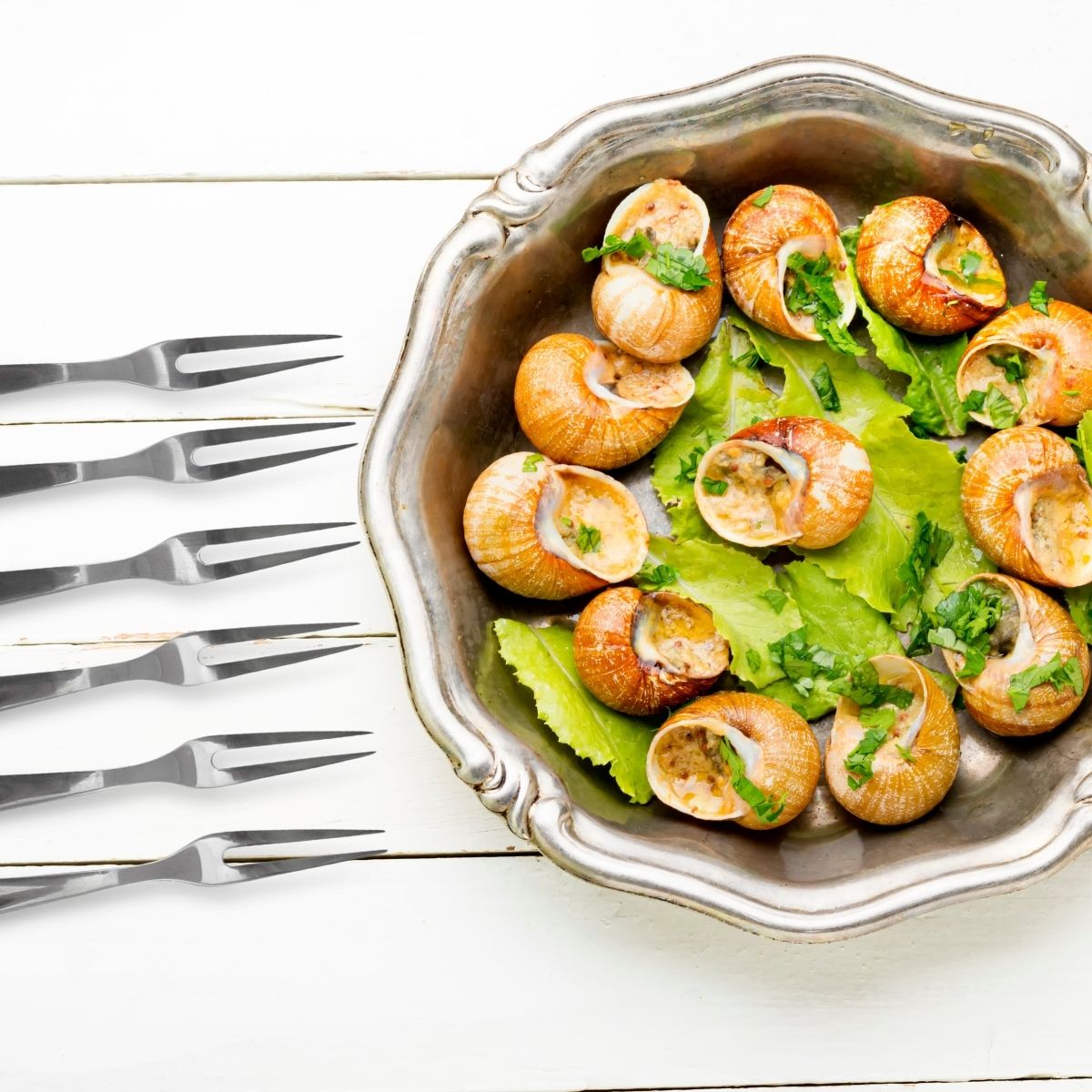 Lot de 12 fourchettes à escargots 12,5 cm Fackelmann - Mathon - 2