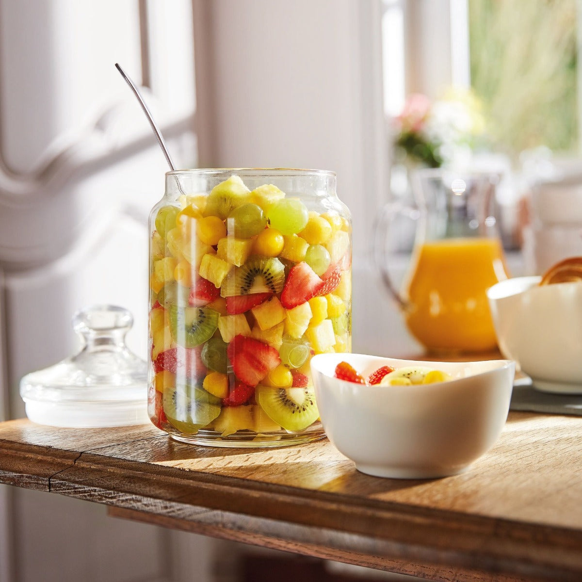 Pot de conservation 2L hermétique Pure Jar Club  - verre trempé extra résistant Luminarc - Mathon - 3