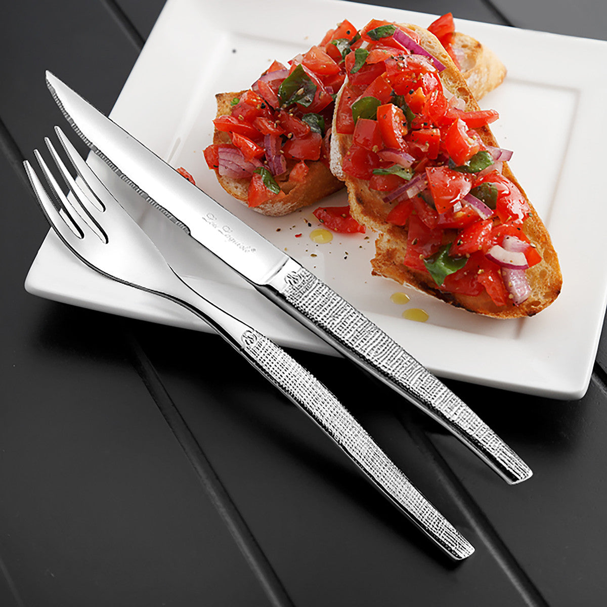 Jet Textil - Ménagère 24 couverts steaks Lou Laguiole - Mathon - 4