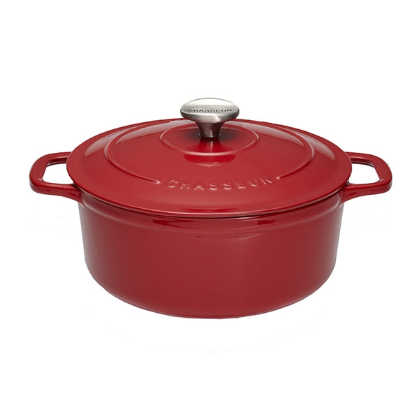 Cocotte sublime fonte rond 2,5 L 20 cm rouge Chasseur - Mathon - 1