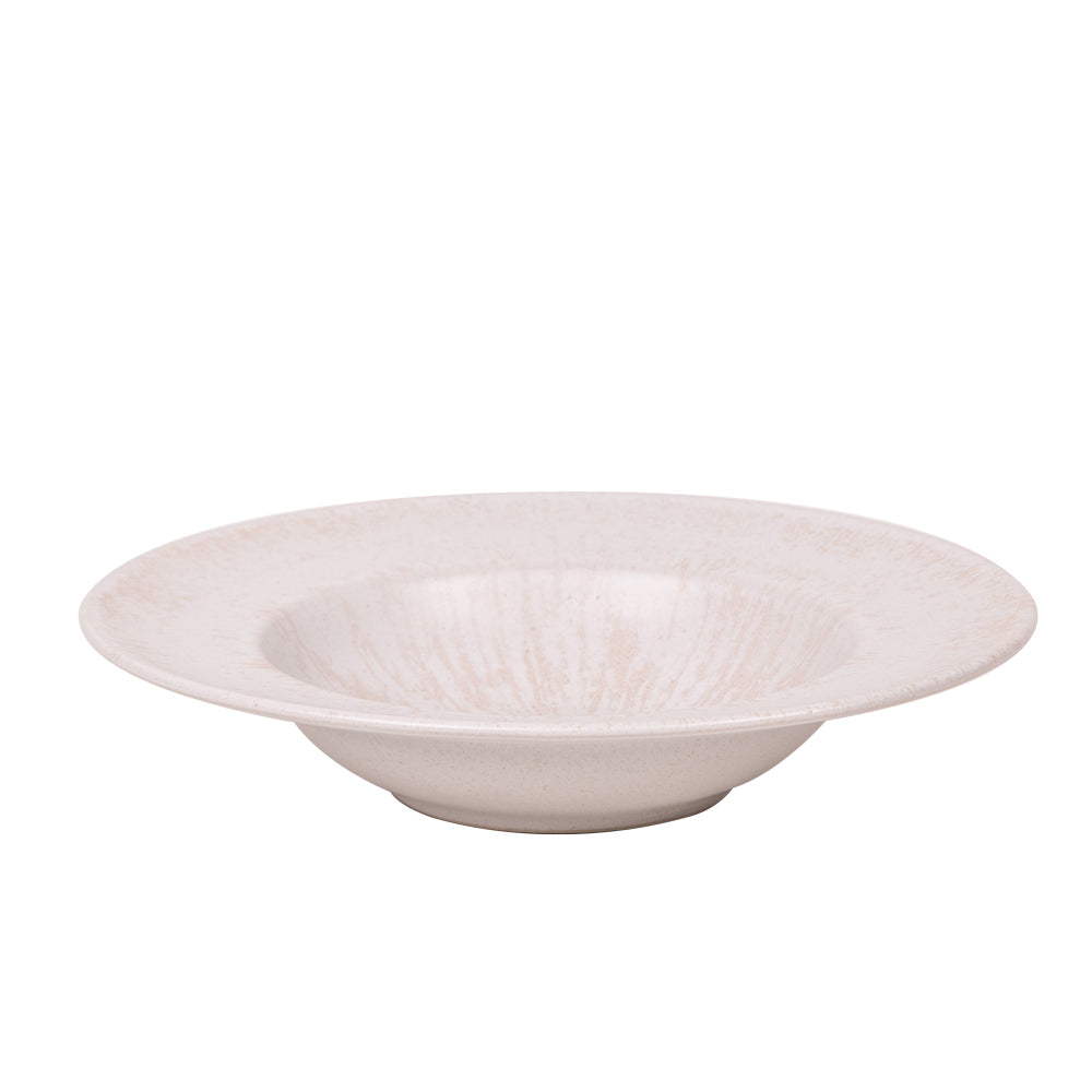 Lot De 6 Coupelles Onyx En Grès Crème - Diamètre 17 Cm - Compatible Lave-vaisselle Et Micro-ondes - Design Moderne Pour Table