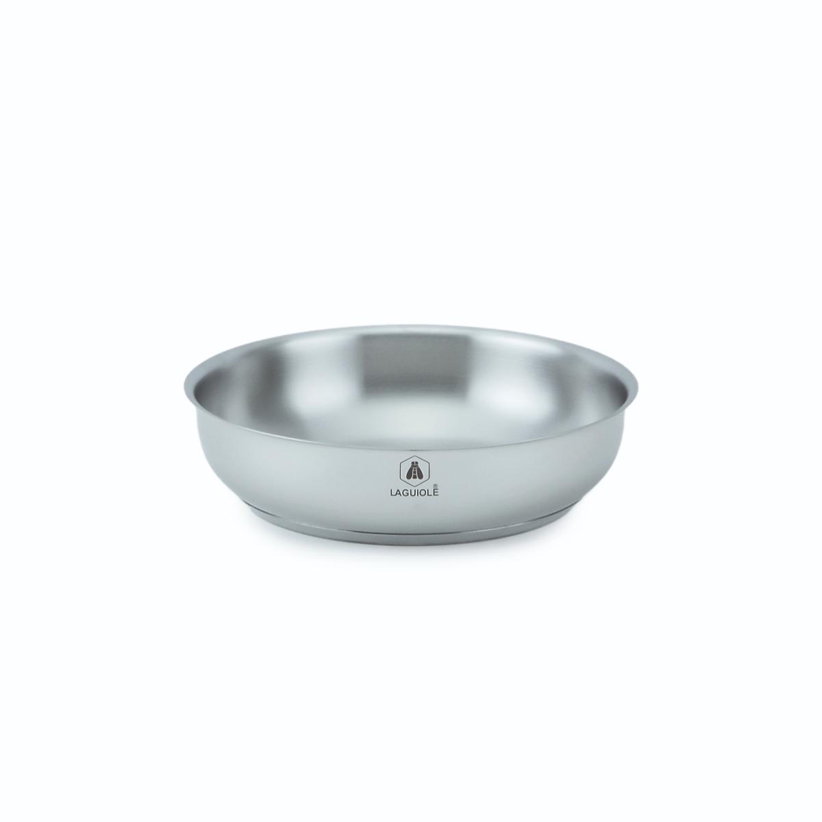 Set de 3 poêles inox amovible 20/24/28cm - "Réactif" Laguiole Cuisson - Mathon - 3