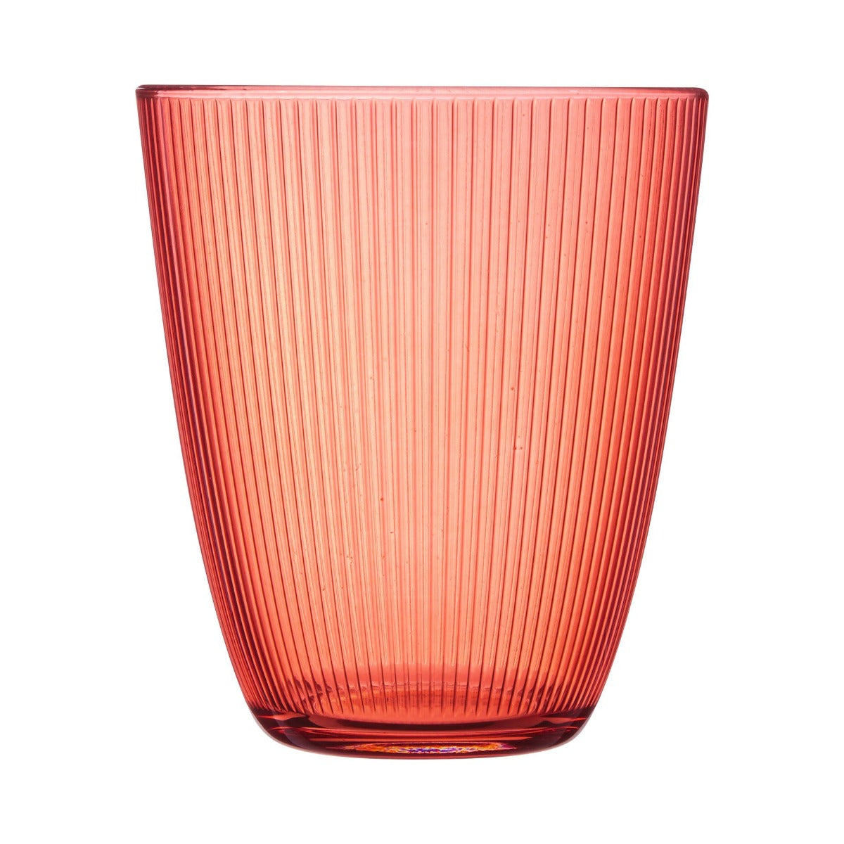 6 verres à eau oranges 31cl Concepto Stripy Jasper Luminarc - Mathon - 1