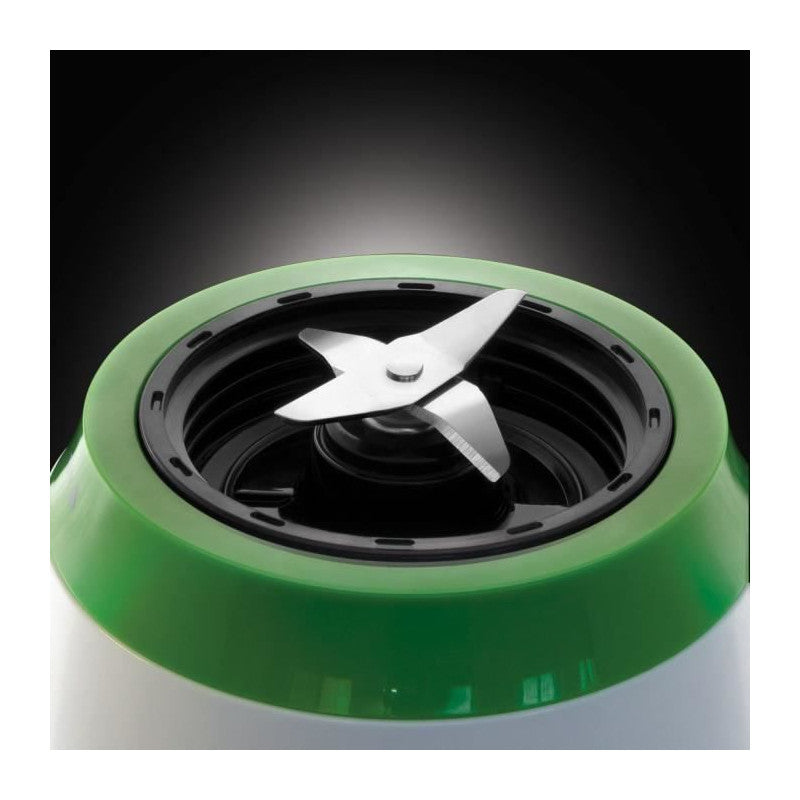 25160-56 Mixeur Blender Nomade 300w Mix & Go, 2 Bouteilles 600ml, 2 Couvercles Transport, 2 Tubes Rafraîchissants Russell Hobbs - Mathon - 3