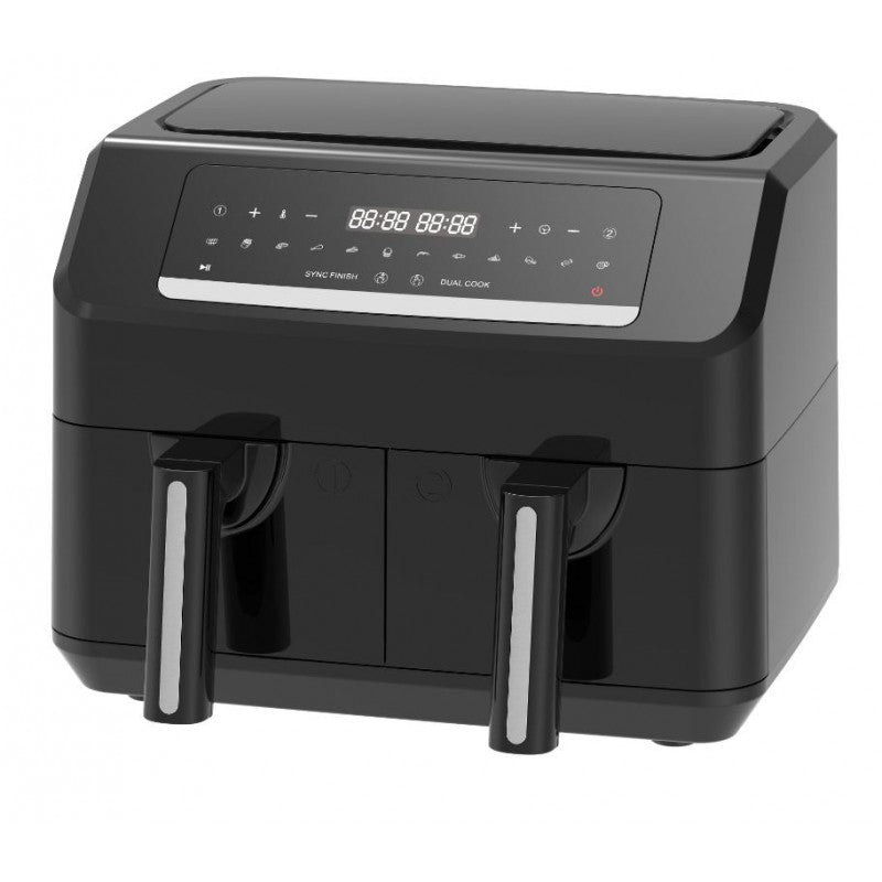 Friteuse Sans Huile de 7,2L 2400 watts avec Double bacs EMERIO - Mathon - 1