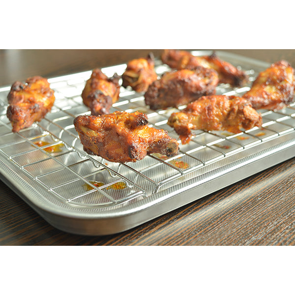 Grille pour plat à four 38x26 cm Steel Pan - Mathon - 3