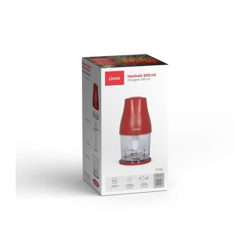 Hachoir 400 W DOP244R Livoo - Mathon - 4