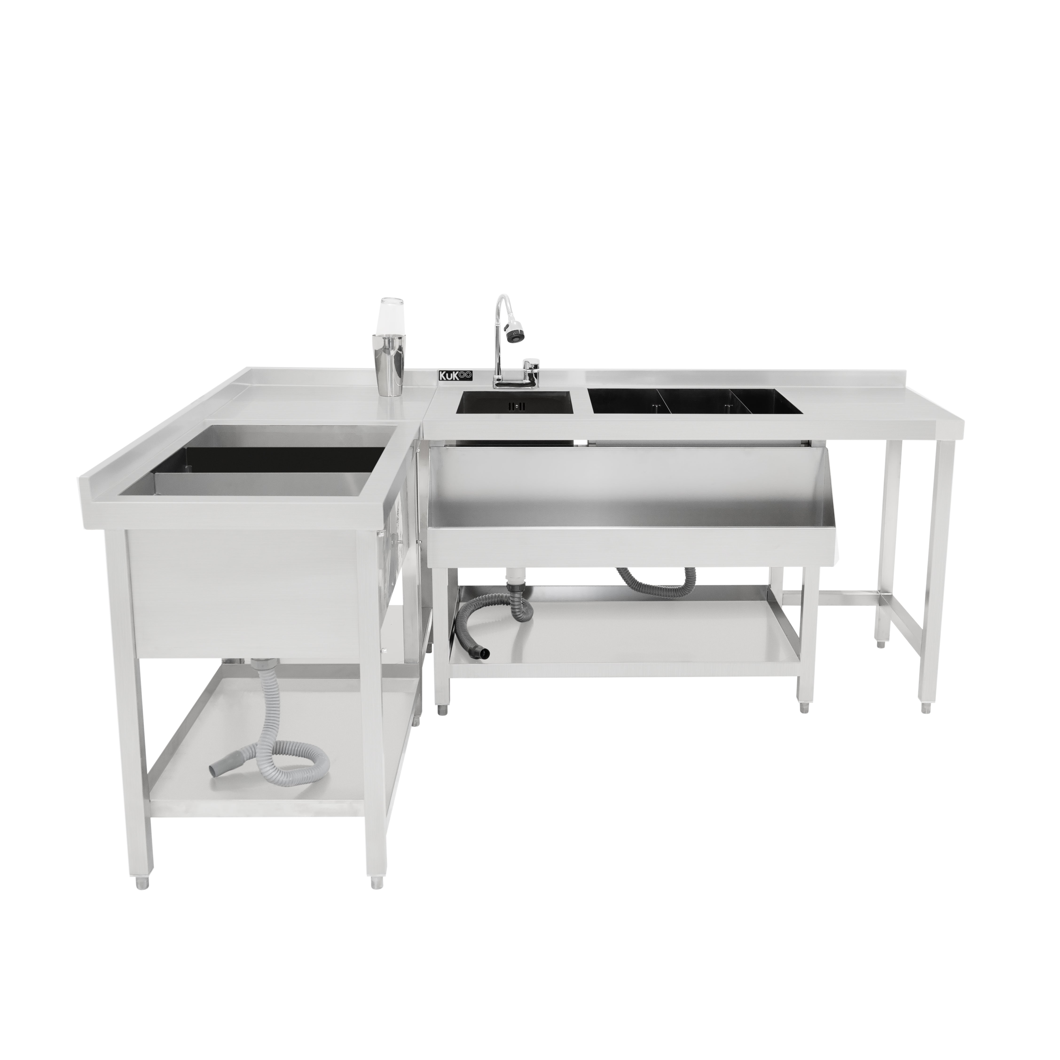 Bar à Cocktails Modulaire avec Bac de Glace - Mathon - 1