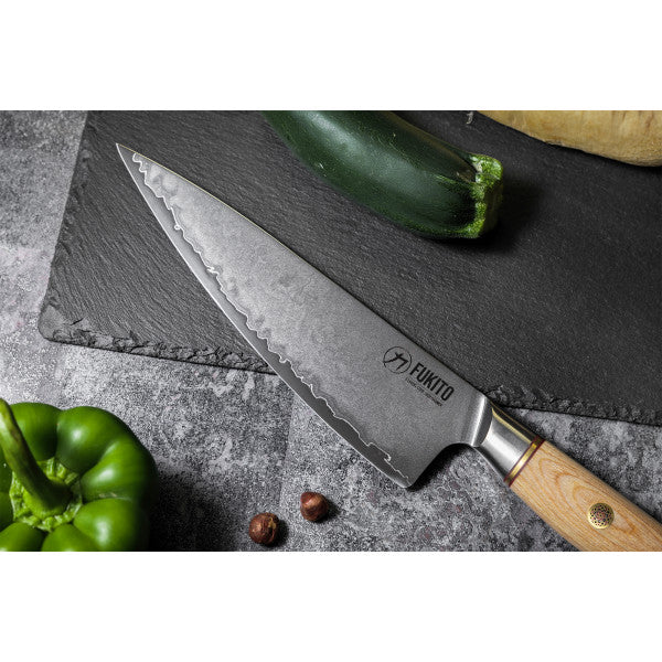 Coffret 2 couteaux de cuisine Fukito Pakka San Mai Fukito - Mathon - 6