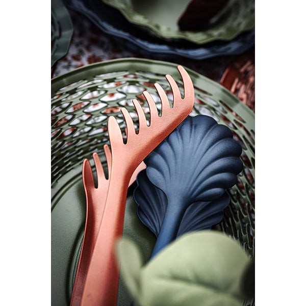 Pince à pain Vintage 21 cm bleu nuit Roger Orfèvre - Mathon - 3