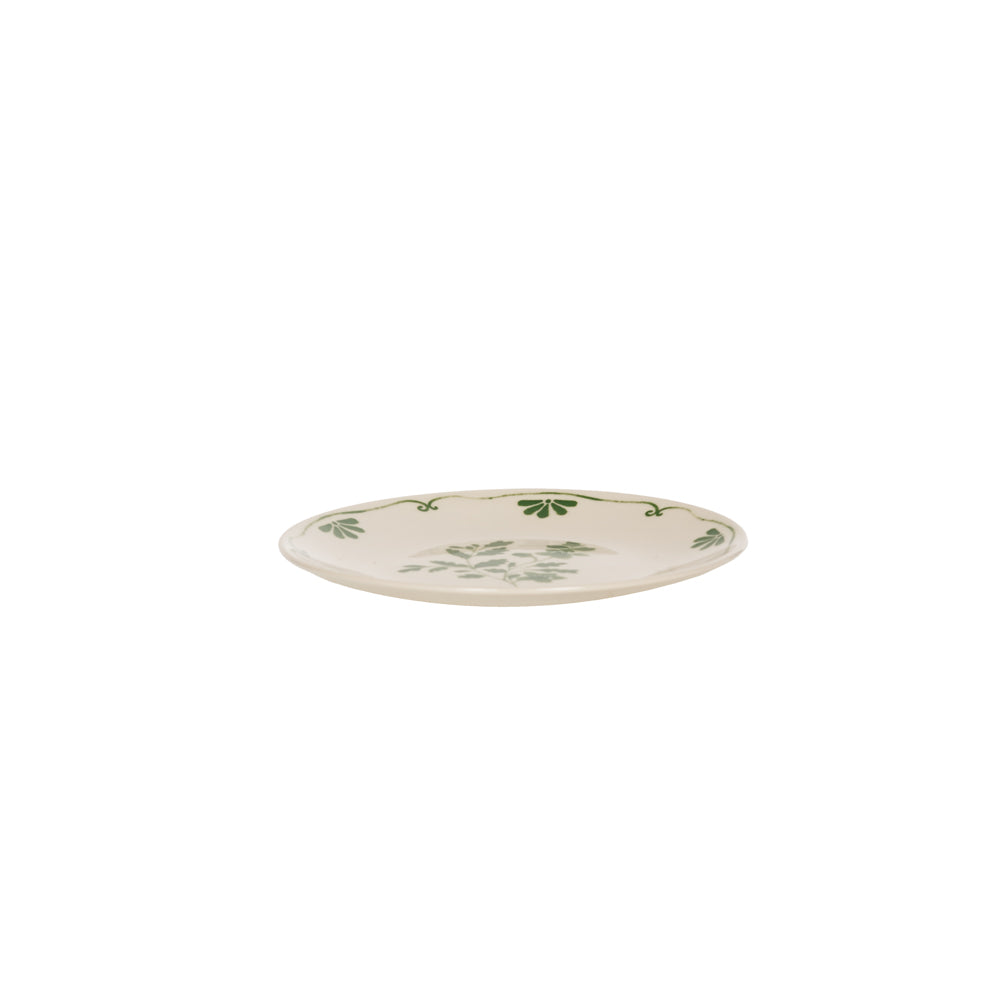 Assiette à pain Appoline verte 15 cm (lot de 6) Table passion - Mathon - 2
