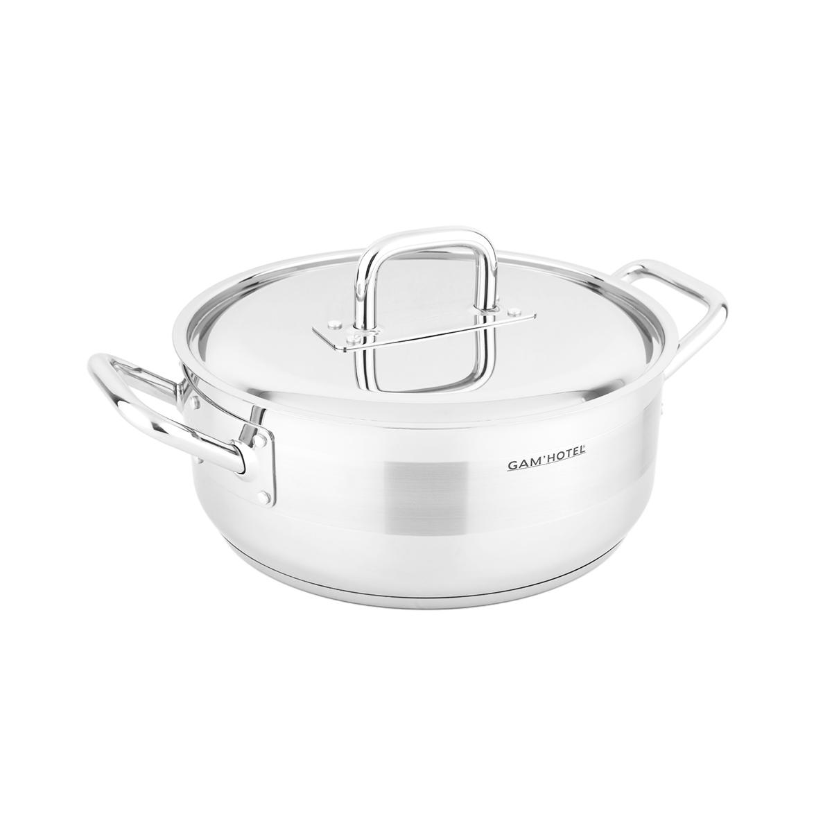 Faitout inox - 32cm induction Gam Hotel - Mathon - 2