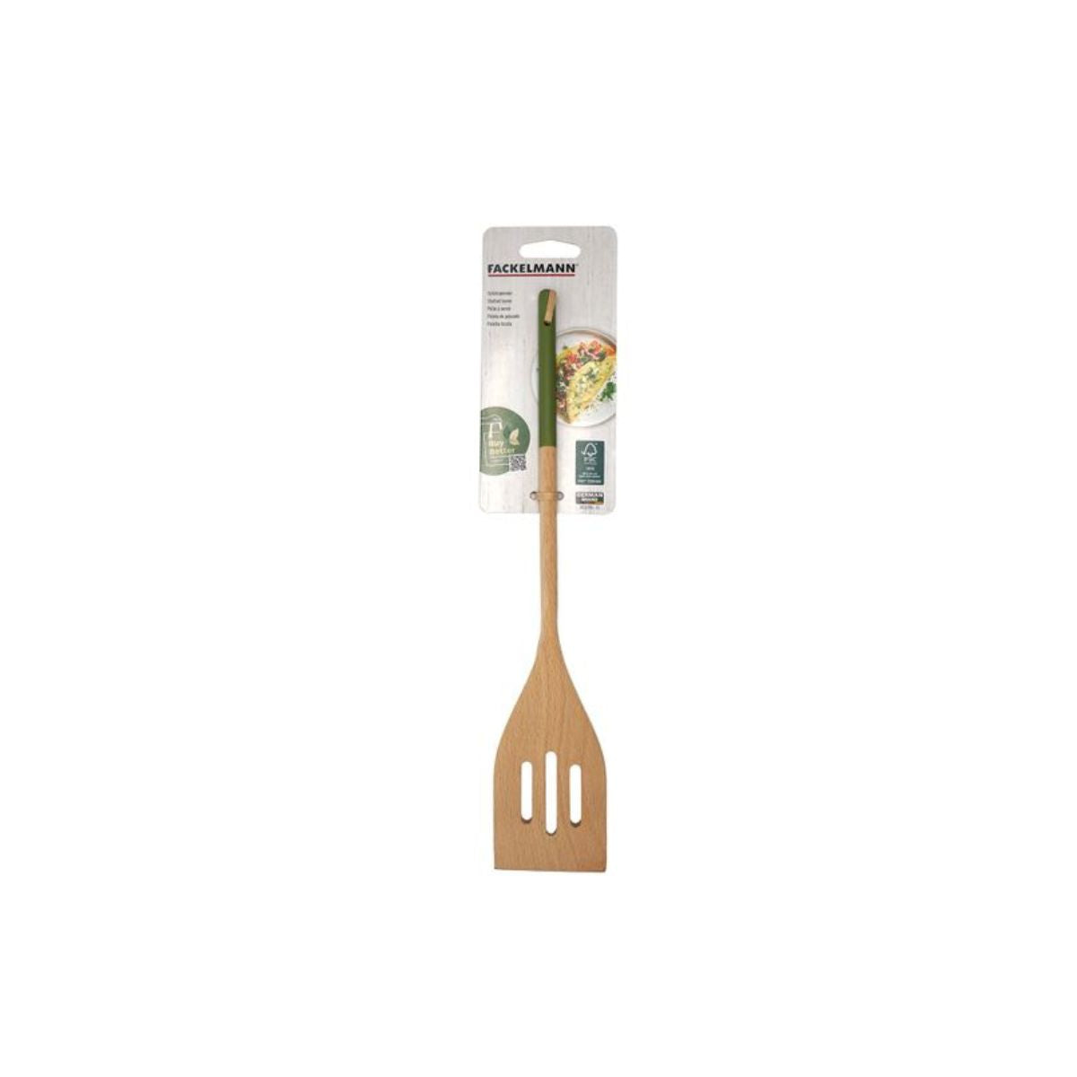 Spatule de cuisine ajourée 33 cm  Wood Edition Fackelmann - Mathon - 4