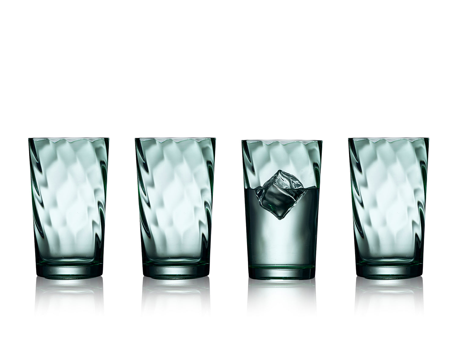 Set de 4 verres highball VIENNA Vert Lyngby Glas - Mathon - 1