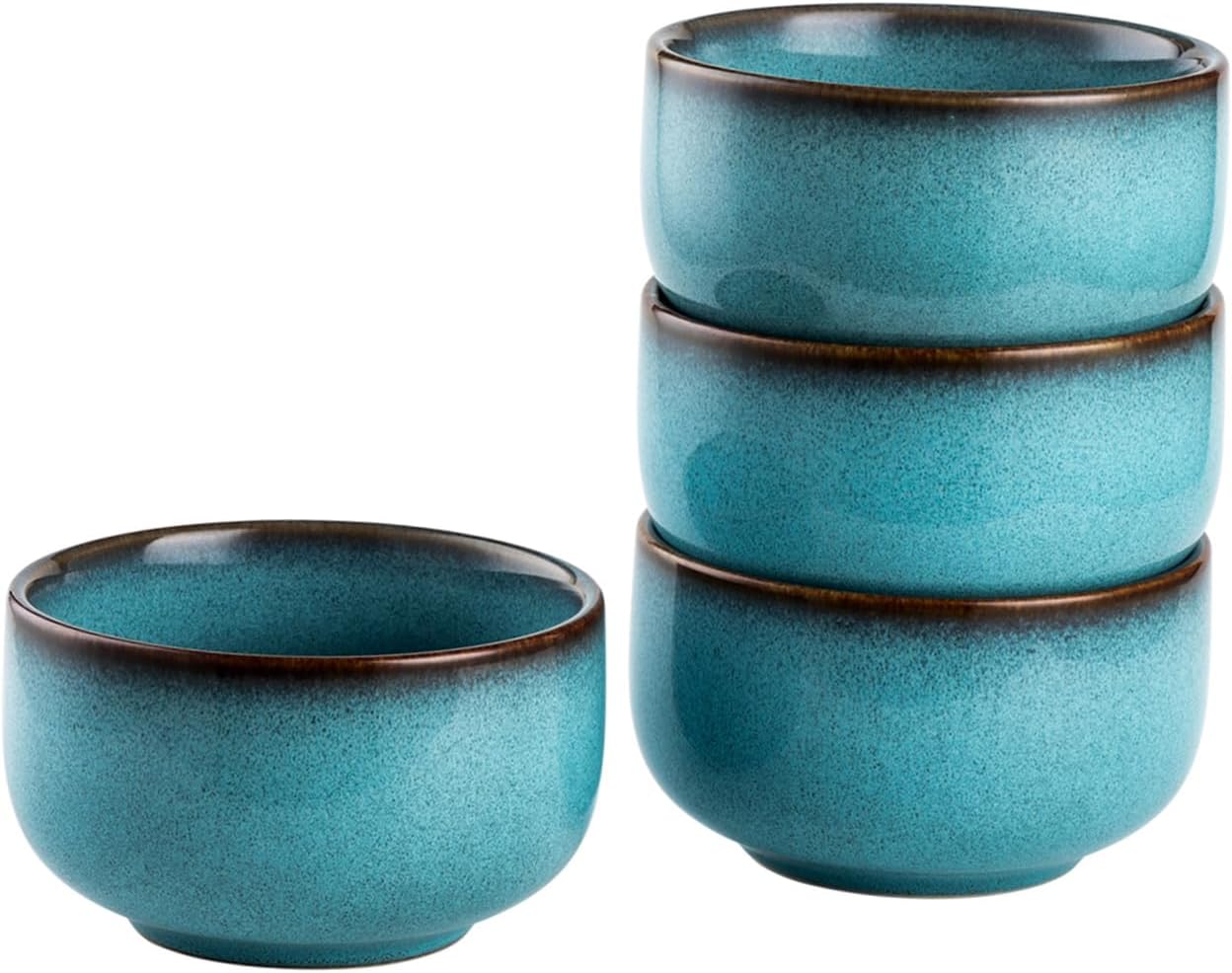 Lot de 4 bols creux en grès – polyvalents et élégants Vendos85 - Mathon