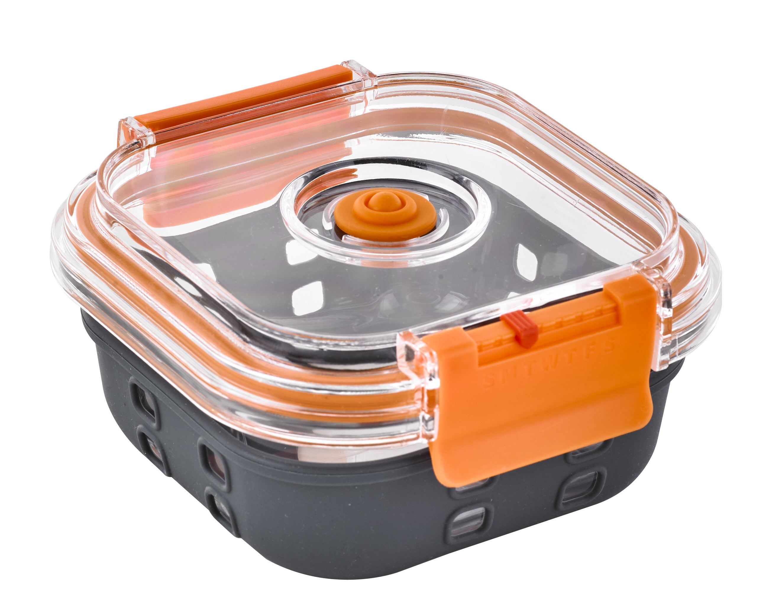 24Pcs - Boite carre en verre+couv transp.+protection silicone  132x132x53mm 510ml FirstPack - Mathon