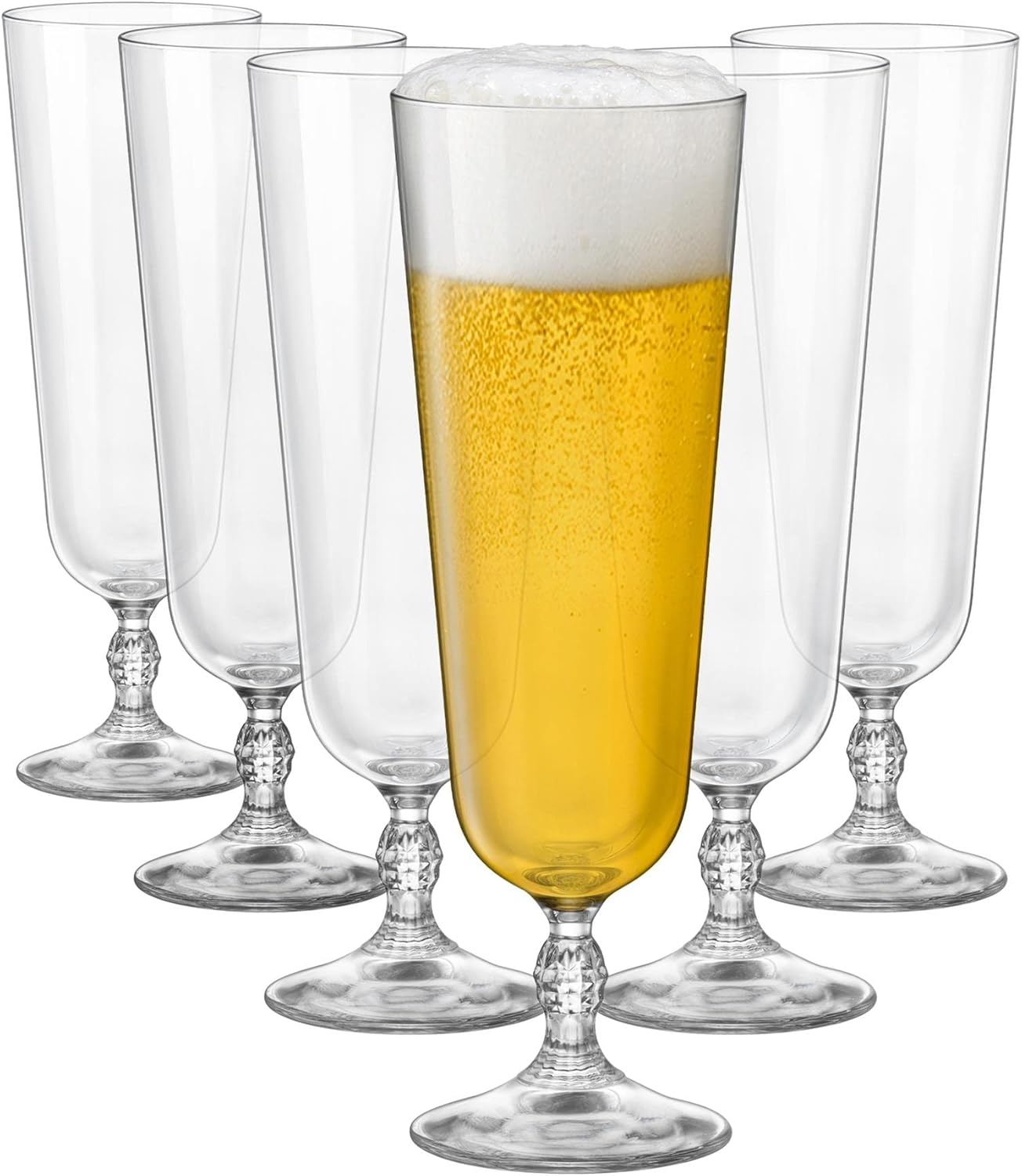 Lot de 6 verres à bière pils, BARTENDER, 40,5 cl Bormioli Rocco - Mathon - 1