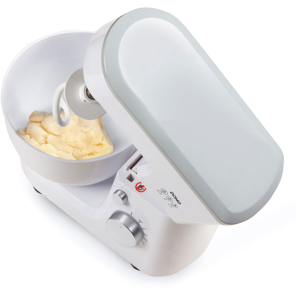 Robot Pâtissier - Domo - Do9241kr - 600 W - 6 Vitesses - 4 L - Blanc Domo - Mathon - 6