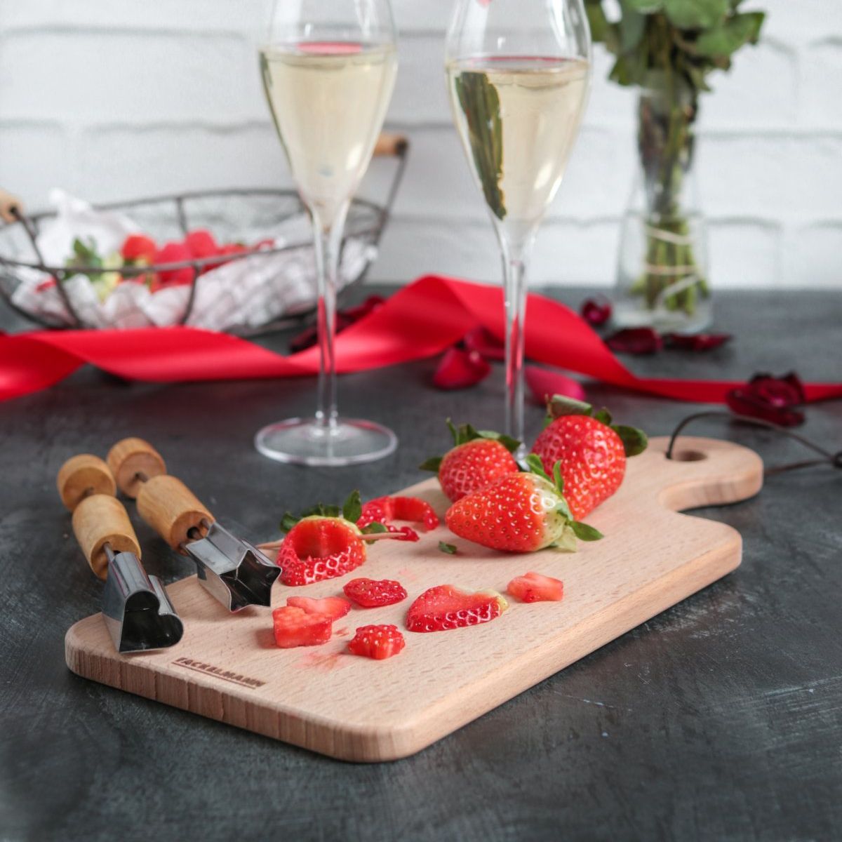 Planche à découper rectangulaire 35 x 15 cm  Nature Fackelmann - Mathon - 7