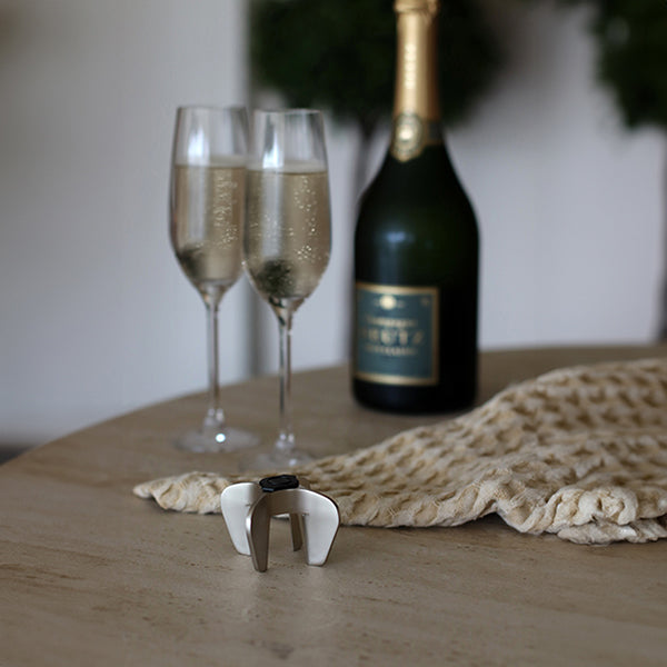 Ouvre-bouteille de champagne Deluxe en acier inoxydable Ogo - Mathon - 2