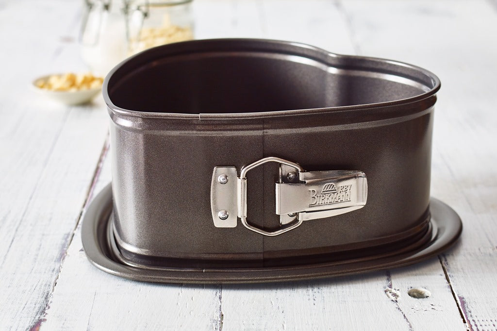 Moule à fond amovible en acier carbone, EASY Baking, 26,5x25xH9 cm Birkmann - Mathon - 2