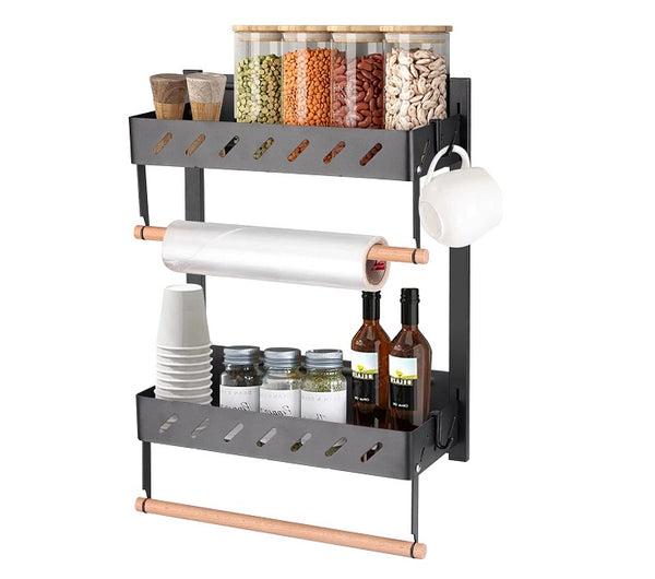 Étagère Réfrigérateur Magnétique - Etagere Magnetique Frigo Pliable