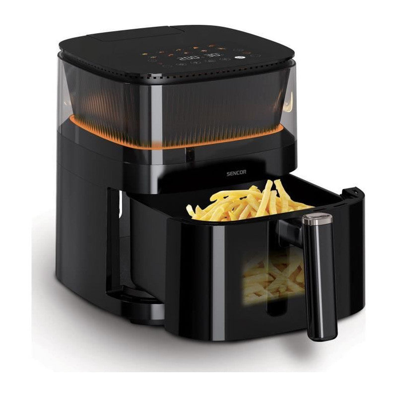 Friteuse A Air Chaud - Sencor - Sfr 5050bk - Capacité 5 L - 10 Programmes De Cuisson - 1500 W - Noir SENCOR - Mathon - 2