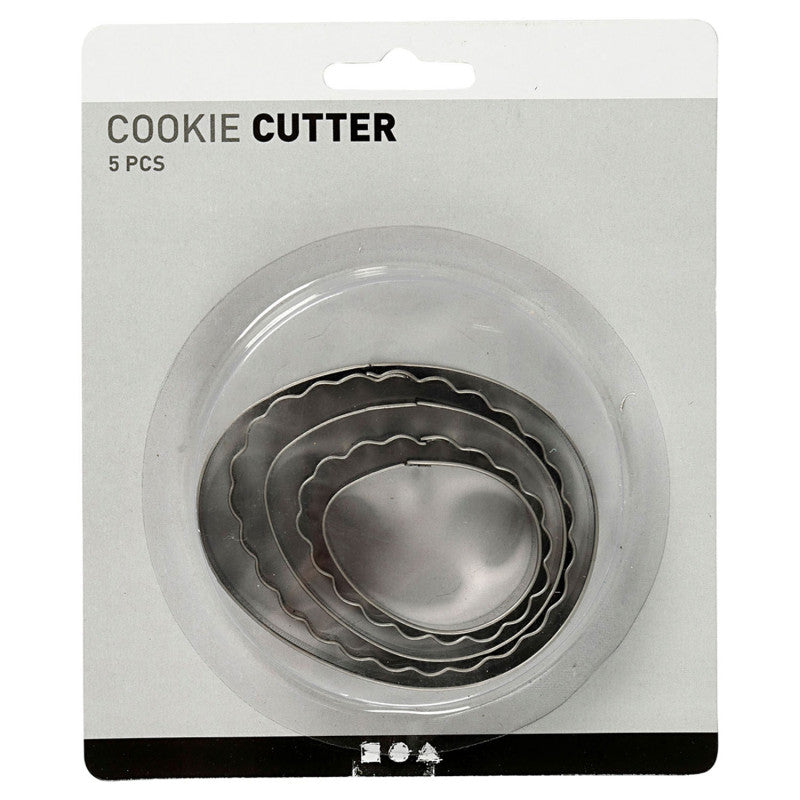 - Cookie Cutters, Egg, Size 8 Cm, 5 Pieces 782884 Creativ Company - Mathon - 2