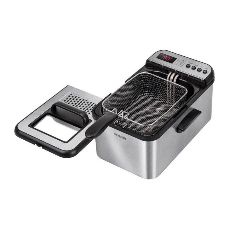 Friteuse électrique - Sencor - Sfr 8200ss - 2200 W - 3,2 L - Noir/acier Inoxydable SENCOR - Mathon - 2