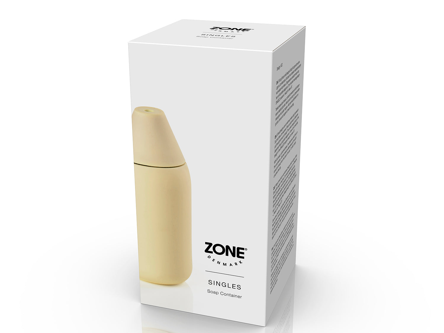 Distributeur de savon SINGLES en abs et silicone Calcaire Zone Denmark - Mathon - 2