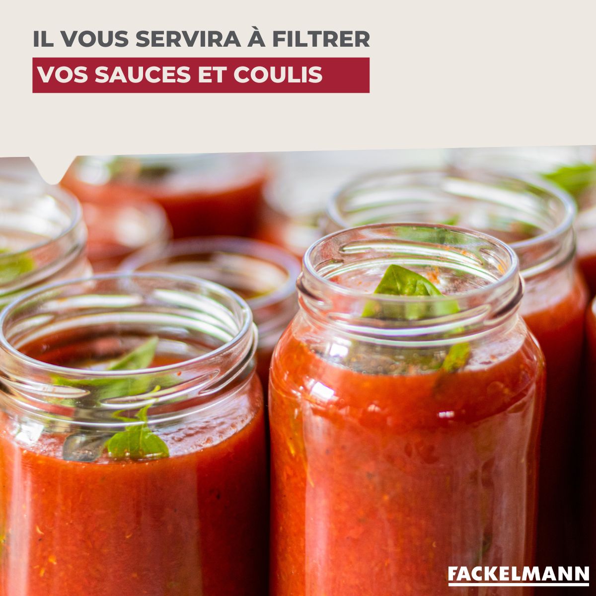 Chinois conique 14 cm de diamètre en inox Fackelmann - Mathon - 6