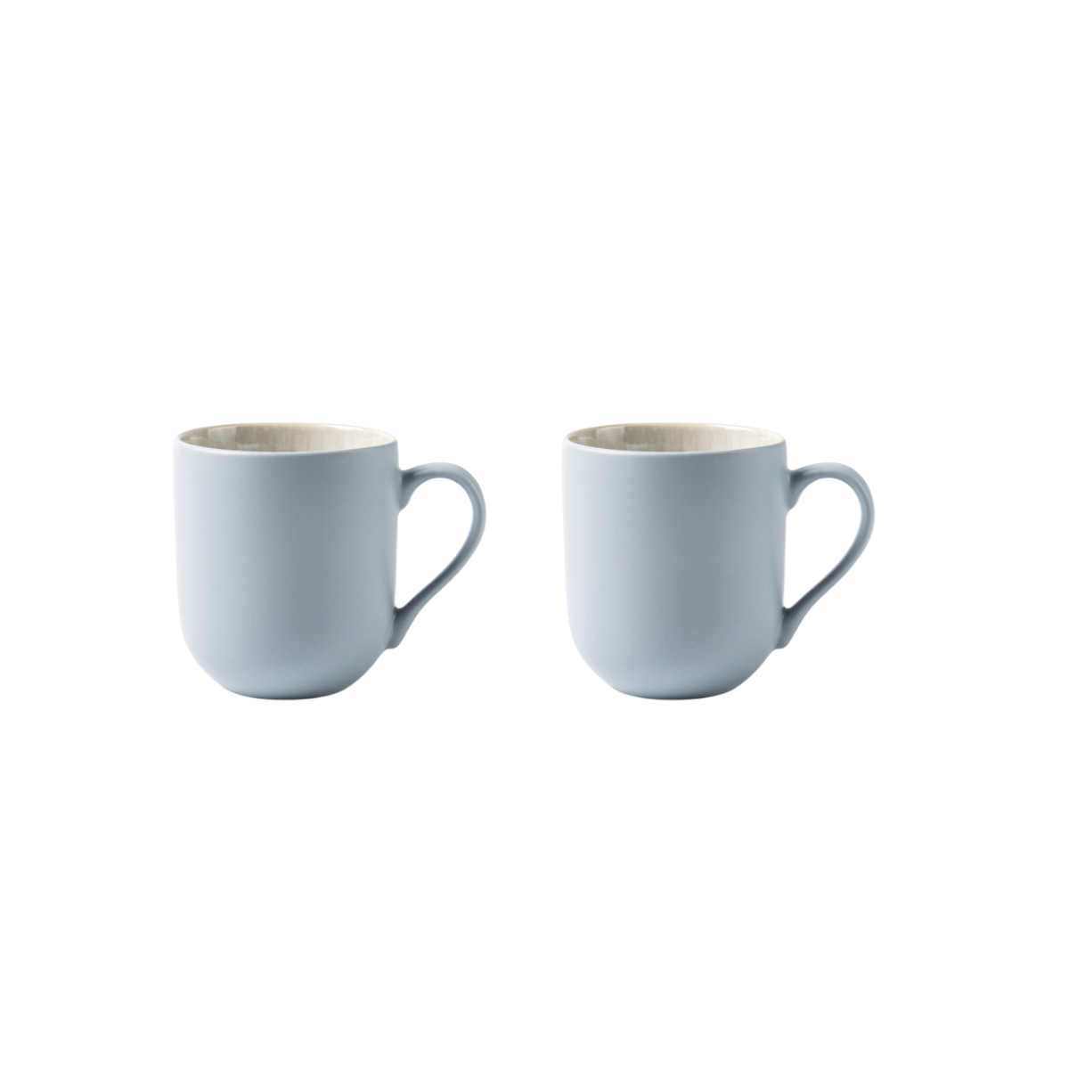 Lot de 2 mugs bleu - "Iris" Laguiole Cuisson - Mathon - 2