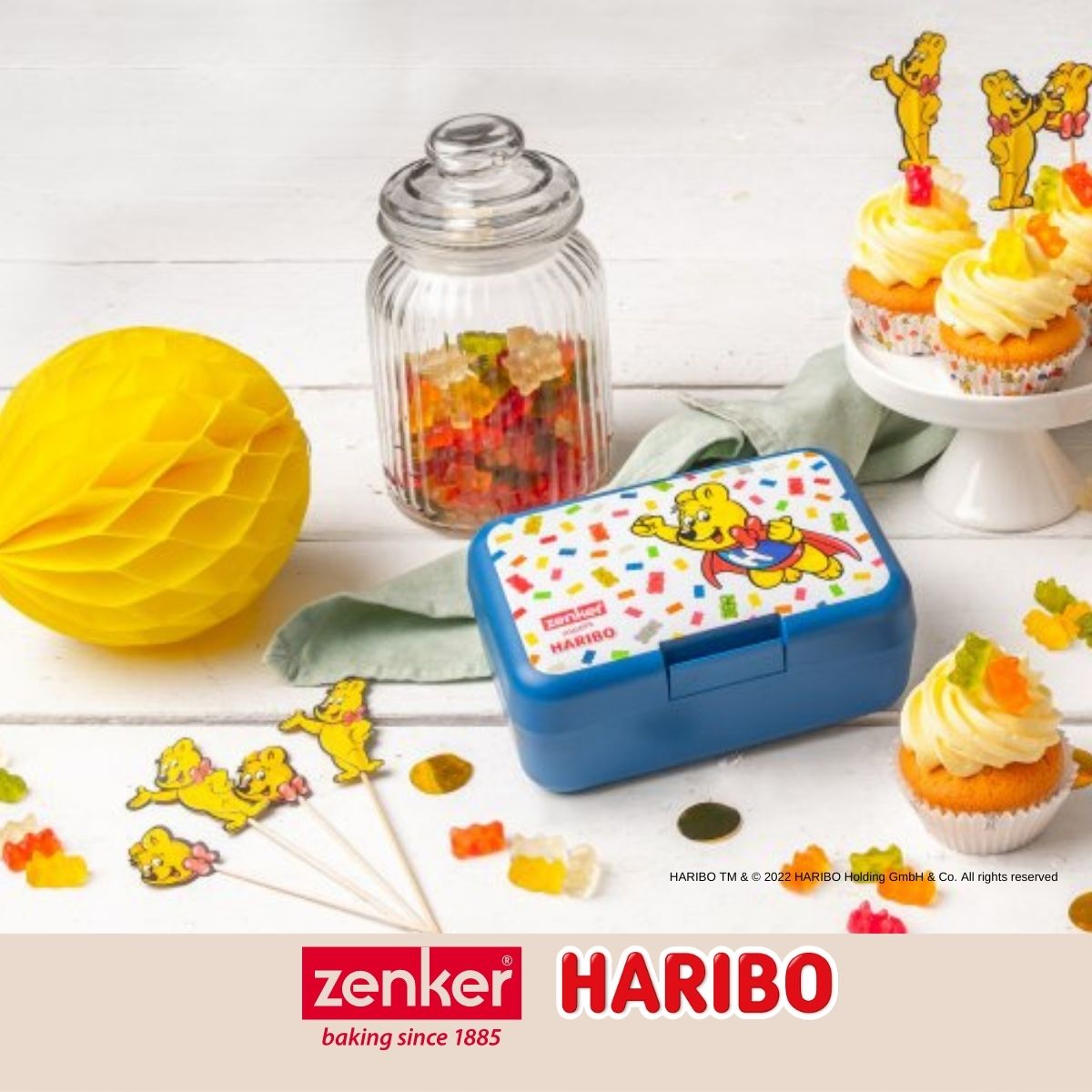 Lot de 48 piques décorés Zenker Haribo Zenker - Mathon - 7