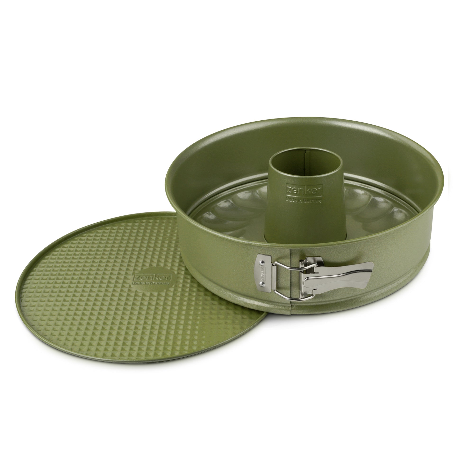 Moule à manqué et à savarin double fond 26 cm Zenker Green Vision Zenker - Mathon - 1
