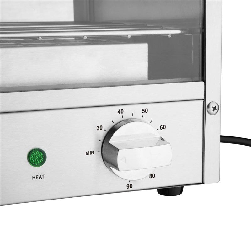 Vitrine Chauffante Economique - Capacité 60 Tourtes - Buffalo - Mathon - 2