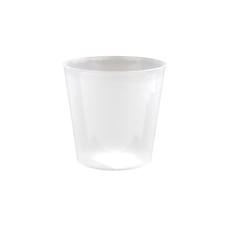 18Pcs - Verre Cupoly en plastique PP réemployable   H85mm 300ml FirstPack - Mathon