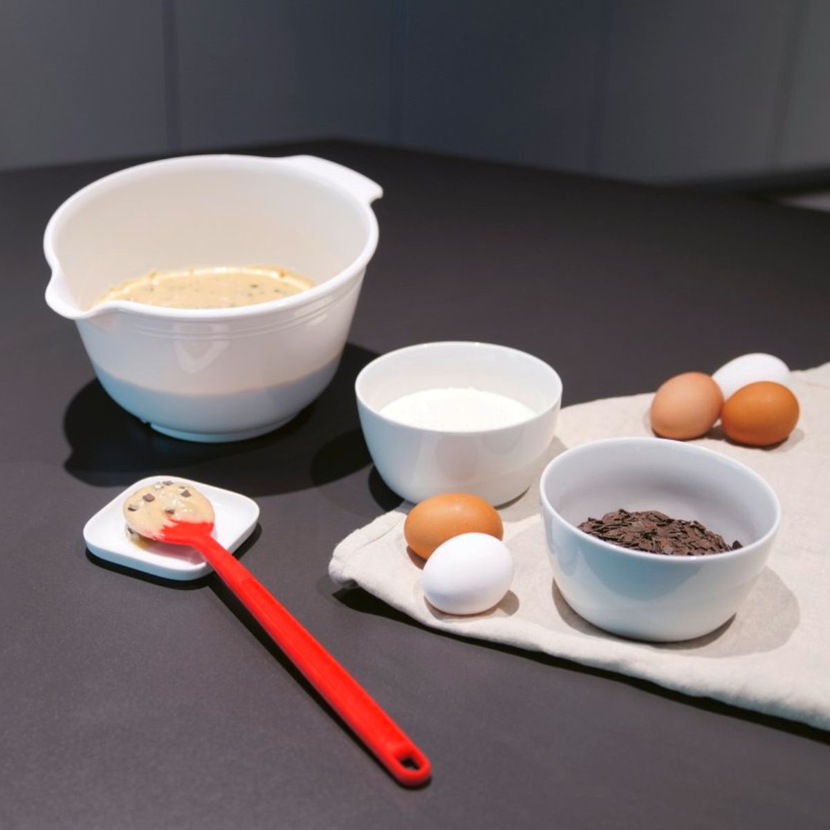 Ensemble de 2 Cuillères en silicone 30,5 cm  Flexxibel Love Dr. Oetker - Mathon - 2