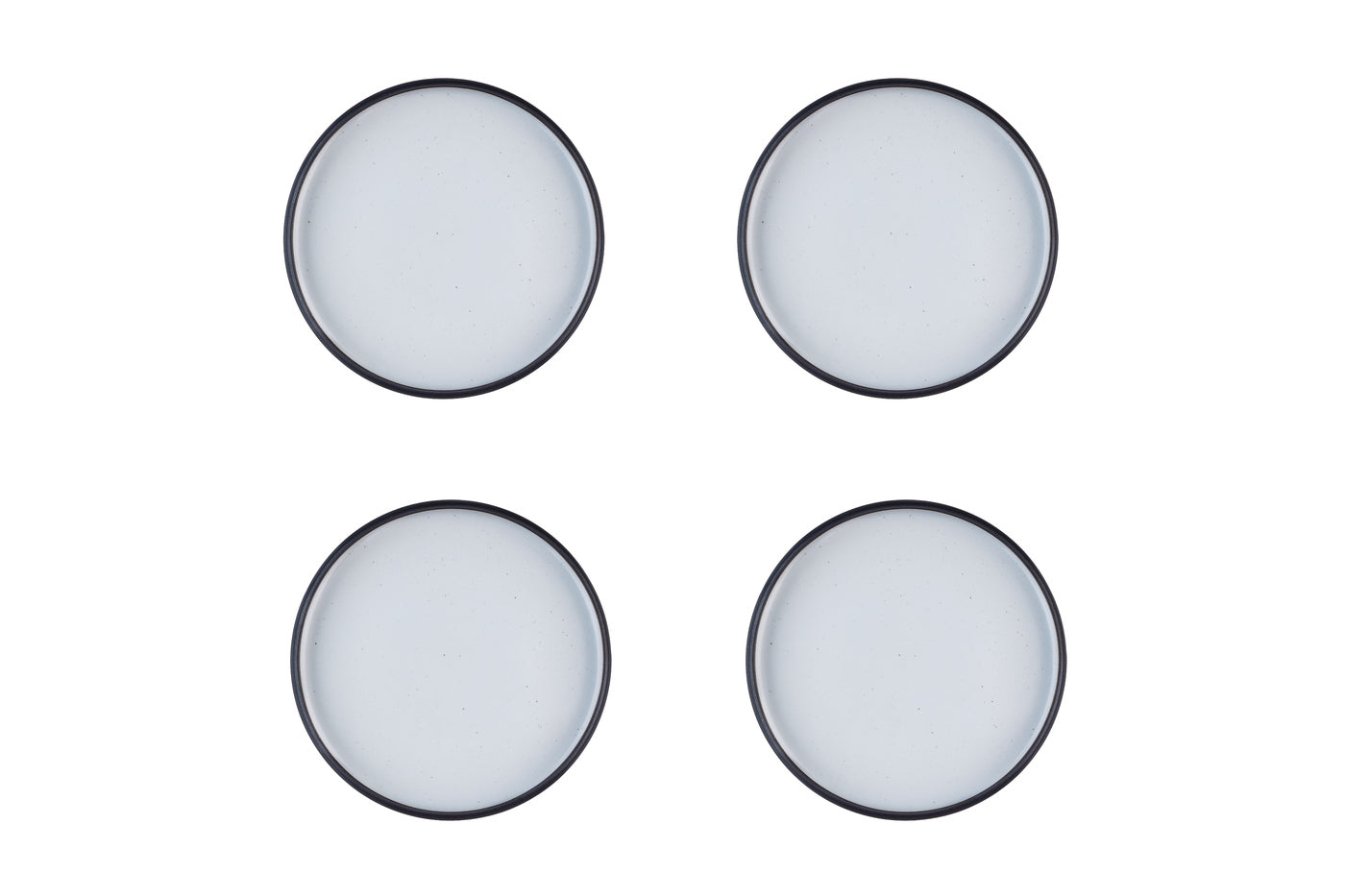 Assiette GOURMET Ø21,5cm - 4 pièces - Onyx Björn - Mathon - 1